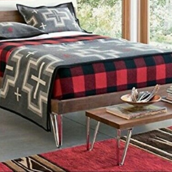 Pendleton Other - NWT Pendleton Eco- Wise Wool blanket. Buffalo plaid washable wool.  Qty 2 avail.